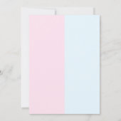 Ice Cream Gender onthullen Kaart (Achterkant)