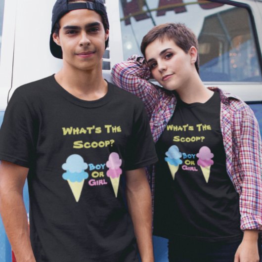 Ice Cream Gender onthullen T-shirt