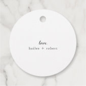 Ice Cream Gender Reopenbaart feest Dank u Bedankjes Labels (Achterkant)