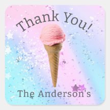 Ice Cream Geslacht Onthullen Dank je Meisje