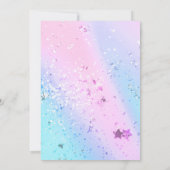 Ice Cream Geslacht onthullen Dank u kaart (Achterkant)