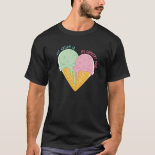 Ice Cream Heart Summer Ice Cream Ice Cream Heart T-shirt
