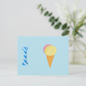 Ice Cream-kaart Briefkaart (Staand voorkant)