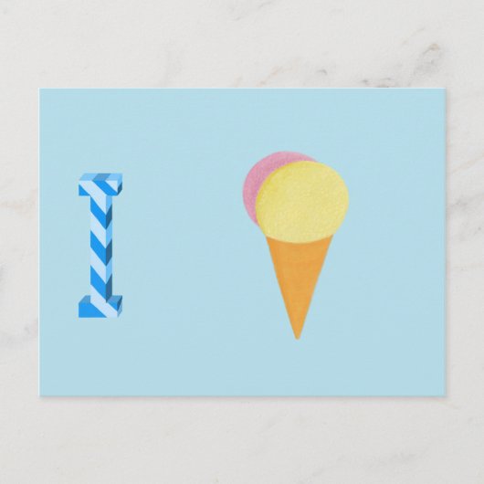 Ice Cream-kaart Briefkaart (Voorkant)