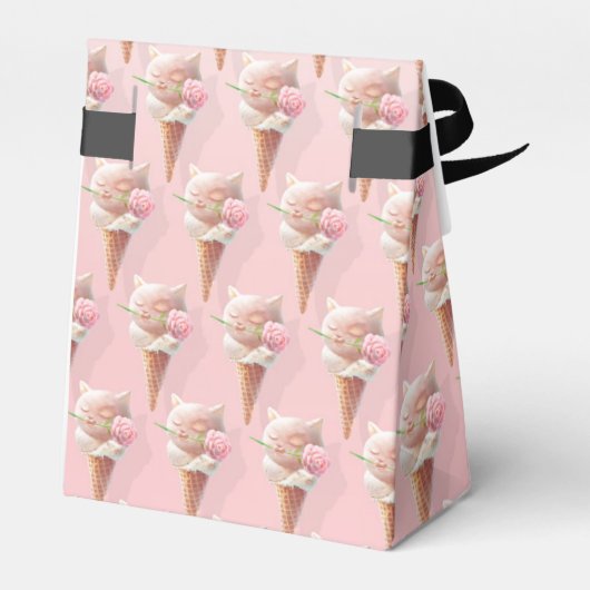 Ice Cream Kat – Rosy & Dreamy Bedankdoosjes (Achterkant)