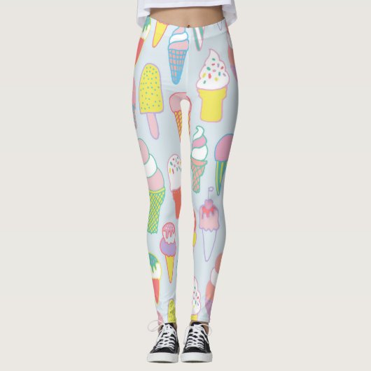 Ice-Cream-Leggings Leggings (Voorkant)