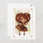 Ice Cream Lolita Chocolat Briefkaart (Voorkant / Achterkant)
