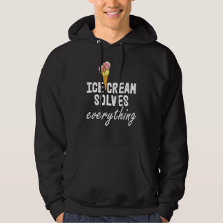 Ice Cream lost alles op wat Ice Cream Love Mannen Hoodie