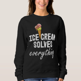 Ice Cream lost alles op wat Ice Cream Love Mannen Trui