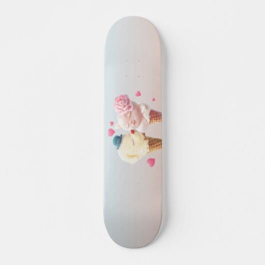 Ice Cream Love Skateboard (Voorkant)