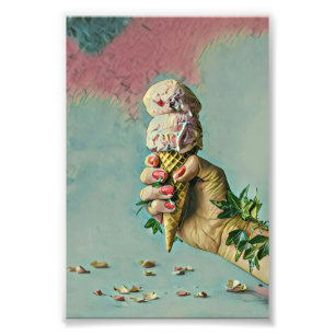 Ice cream lover gift foto afdruk