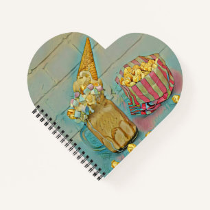 Ice cream lover gift notitieboek