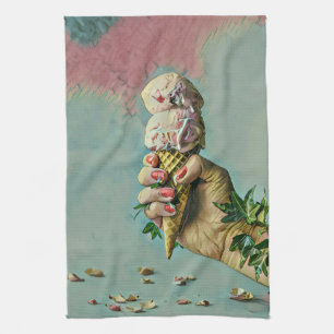 Ice cream lover gift theedoek