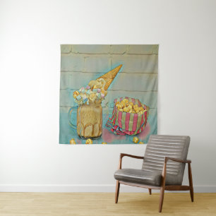 Ice cream lover gift wandkleed