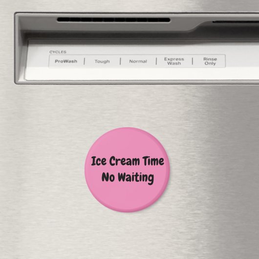 Ice Cream Lovers Frig Magnet (In Situ (Lave-vaisselle))
