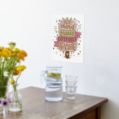 Ice Cream maakt alles beter - Lettering Folie Afdrukken (Laag (Keuken))