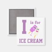 Ice Cream Magneet (Voorkant / Achterkant)