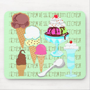 Ice Cream Mousepad Muismat