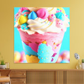Ice Cream One Canvas Afdruk (Insitu (Woonkamer))