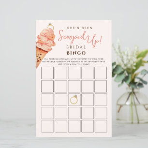 Ice Cream Opgeschept Bruids Bingo spel