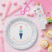 Ice Cream Papieren Bordje (Feest)