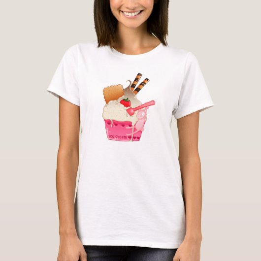 Ice Cream Paradise T-shirt (Voorkant)
