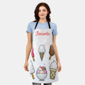 Ice Cream Parlor Dream Schort (Gedragen)