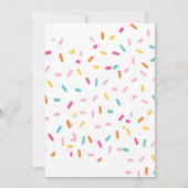 Ice Cream Party Anniversaire Invitation (Dos)