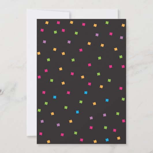 Ice Cream Party Funky Fun Invitation (Dos)