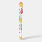 Ice Cream Pattern, aangepaste naam telefoongevalle Case-Mate iPhone Case (Achterkant / Rechts)
