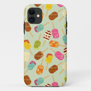 Ice Cream Pattern iPhone 11 Hoesje