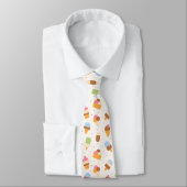 Ice Cream Pattern, Ice Cream Cone, Ice Popsicle Stropdas (Gebonden)