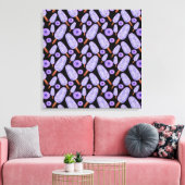 Ice cream pattern | Lollies pattern | lollipop 14 Canvas Afdruk (Insitu (Woonkamer))