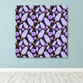 Ice cream pattern | Lollies pattern | lollipop 14 Canvas Afdruk (Insitu (Houten vloer))
