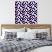 Ice cream pattern | Lollies pattern | lollipop 14 Canvas Afdruk (Insitu (Slaapkamer))