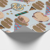 Ice cream pattern | Lollies pattern | lollipop 25 Cadeaupapier (Hoek)