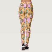 Ice cream pattern | Lollies pattern | lollipop 26 Leggings (Achterkant)