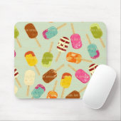 Ice Cream Pattern Muismat (Met muis)