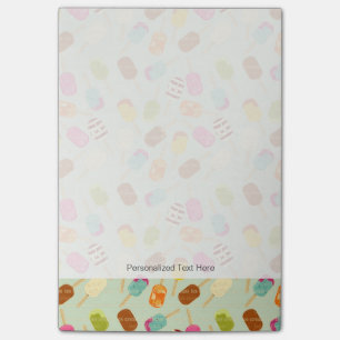 Ice Cream Pattern Post-it® Notes