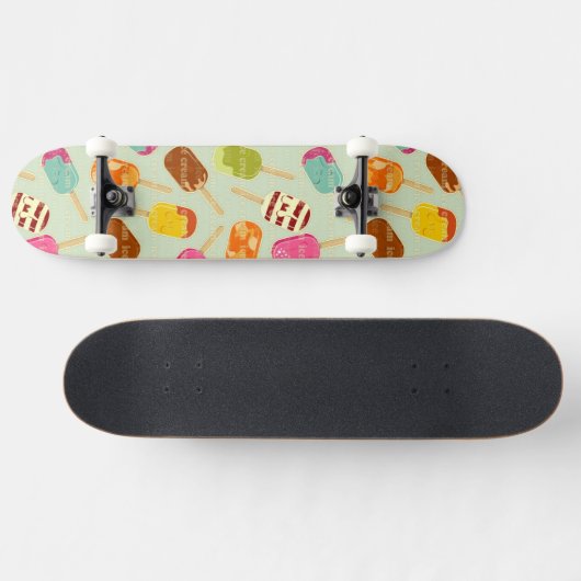 Ice Cream Pattern Skateboard (Horizontaal)