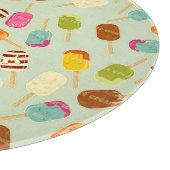 Ice Cream Pattern Snijplank (Hoek)