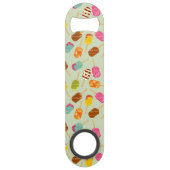 Ice Cream Pattern Speed Flessenopener (Achterkant)