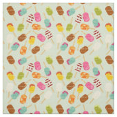 Ice Cream Pattern Stof (Swatch)