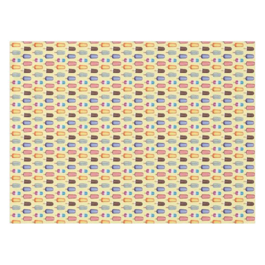 Ice Cream Pattern Tafelkleed (Voorkant (Horizontaal))