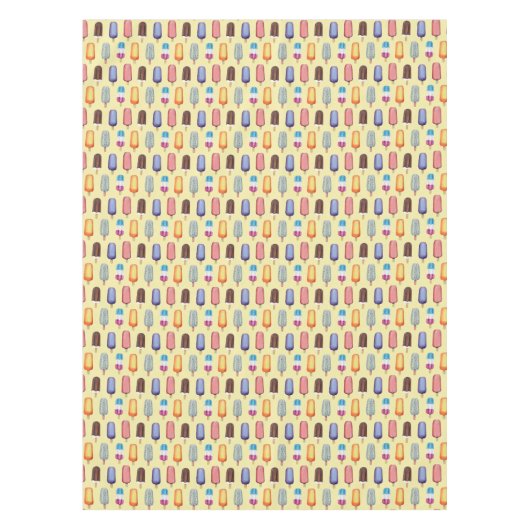Ice Cream Pattern Tafelkleed (Voorkant)