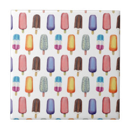 Ice Cream Pattern Tegeltje