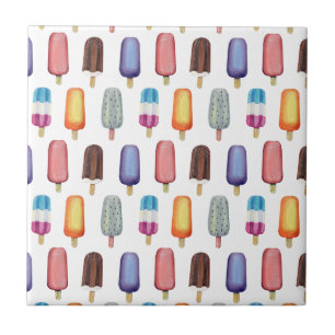 Ice Cream Pattern Tegeltje