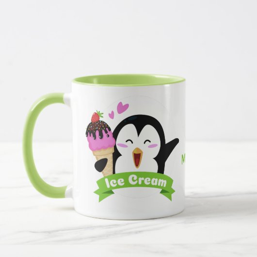 Ice Cream Penguin, mokken voor aangepaste namen (Links)