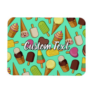 Ice Cream-pictogrammen Magneet