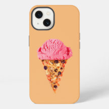 Ice Cream Pizza Hoesje-Mate iPhone Case
